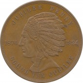 NATIONAL WOMEN'S CHRISTIAN TEMPERANCE UNION 1924 JUBILLEE PENNY
