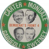 CARTER MONDALE GAROLFOLI SWEENEY DEMOCRAT'S FRONT 4