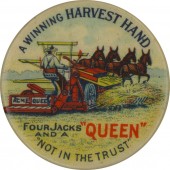 FOUR JACKS AND A "QUEEN" "NOT IN THE TRUST" ACME QUEEN (note description)