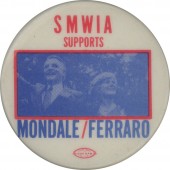 SMWIA SUPPORTS MONDALE/FERRARO
