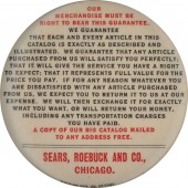 SEARS, ROEBUCK AND CO., CHICAGO. pocket mirror