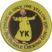 THERE IS ONLY ONE YELLOW KID BIG BUBBLE CHEWING GUM