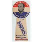 TO PROTECT YOUR GAINS ELECT ADLAI E. STEVENSON