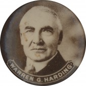 WARREN G. HARDING (1 3/4")
