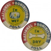 NATIONAL PROHIBITION POLL I'M A DRY... I'M A WET