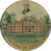 MONTICELLO 1772 1904 THE HOME OF JEFFERSON