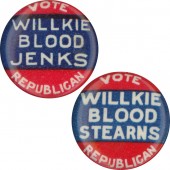 VOTE REPUBLICAN WILLKIE BLOOK STEARNS JENKS (2)