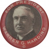 FOR PRESIDENT WARREN G. HARDING