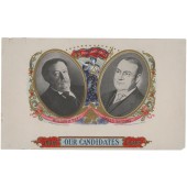 WILLIAM H. TAFT JAMES S. SHERMAN SMOKE OUR CANDIDATES CIGARS