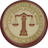 THE MASSACHUSETTS PEACE SOCIETY MCMXI (1911) LAW REPLACES WAR