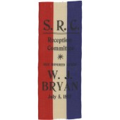 S.R.C. Reception Committee OUR HONORED GUEST W.J. BRYAN July 5, 1897