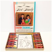 The First Family CRAYON COLORING SET