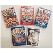 Group of 5 political playing card decks