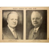 "KEEP THEM ON THE JOB"  HOOVER...CURTIS