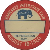 KANKAKEE INTER-STATE FAIR REPUBLICAN DAY AUGUST 18-1920