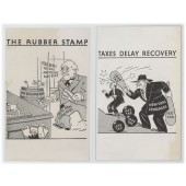 THE RUBBER STAMP / TAXES DELAY RECOVERY