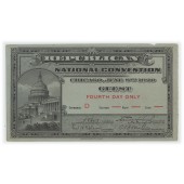 REPUBLICAN NATIONAL CONVENTION CHICAGO, JUNE 8TH 1920 GUEST