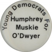 Young Democrats For Humphrey Muskie O'Dwyer
