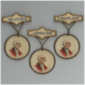 MODERN AMERICAN L. E. & J. CHAPLAIN TREASURER CONDUCTOR