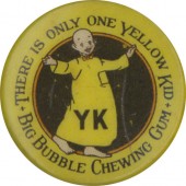 THERE IS ONLY ONE YELLOW KID BIG BUBBLE CHEWING GUM