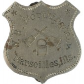 W. B. Worthingham Marseilles, Ills. (Painter's Badge)