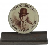 Mc. Kibbin STANDARD OF HAT VALUE bill clip