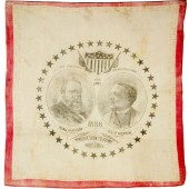 FOR PRESIDENT BENJ. HARRISON OF INDIANA. FOR VICE PRESIDENT LEVI P. MORTON OF NEW YORK...