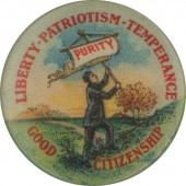 LIBERTY PATRIOTISM TEMPERANCE PURITY GOOD CITIZENSHIP