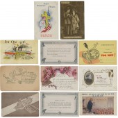 Group of 11 Temperance and Prohibition related postcards