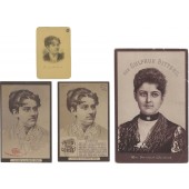 Frances Cleveland trade cards and cellluloid "booklet"