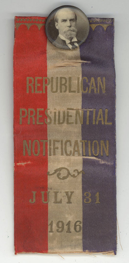 (Charles Evans Hughes) REPUBLICAN PRESIDENTIAL NOTIFICATION JULY 31 1916