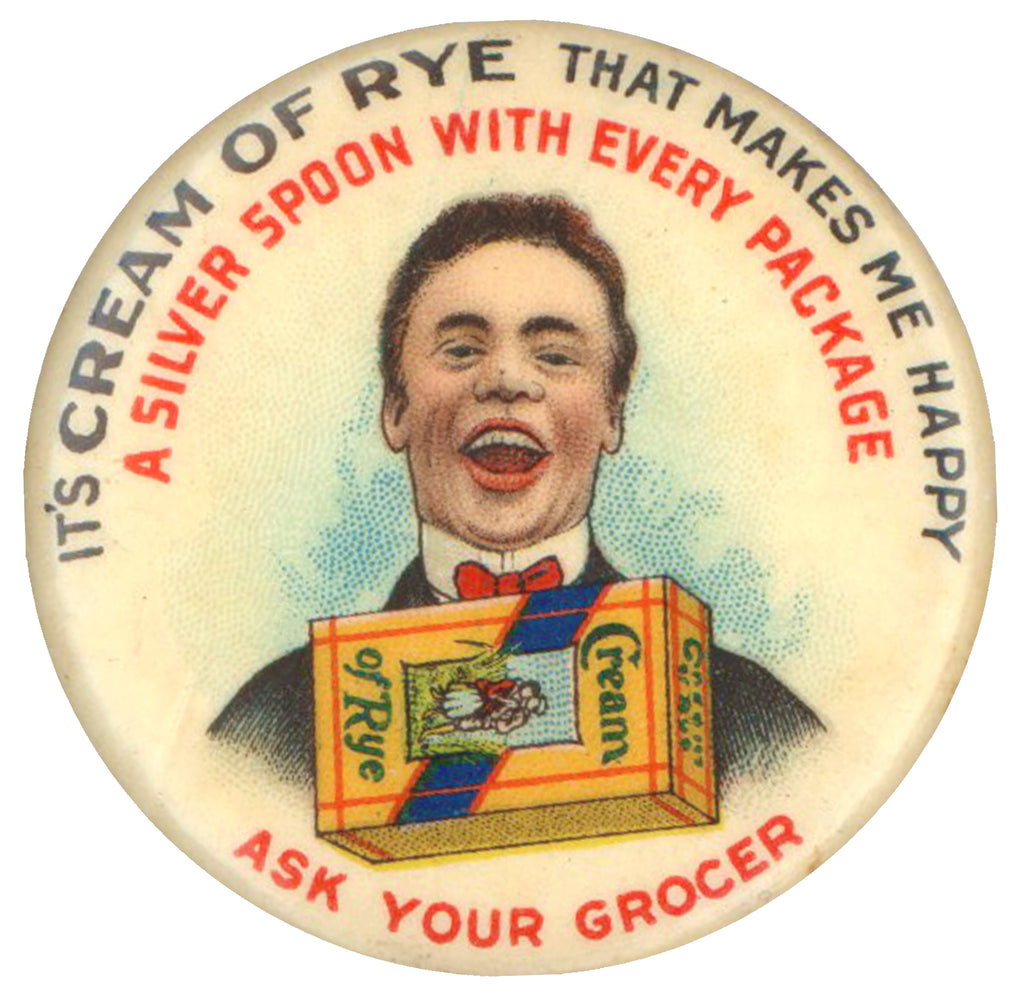 IT'S CREAM OF RYE THAT MAKES ME HAPPY  A SILVER SPOON WITH EVERY PACKAGE ...