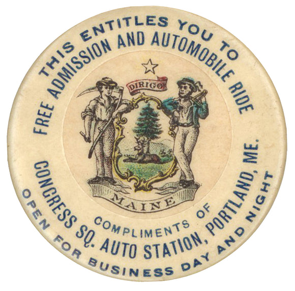 THIS ENTITLES YOU TO FREE ADMISSION AND AUTOMOBILE RIDE ...