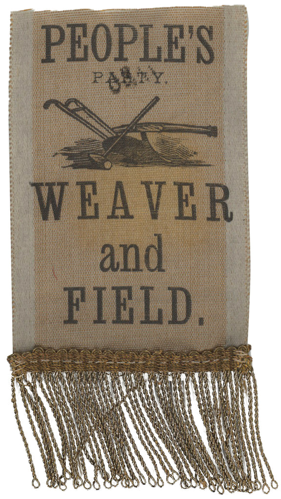PEOPLE'S PARTY  WEAVER and FIELD.