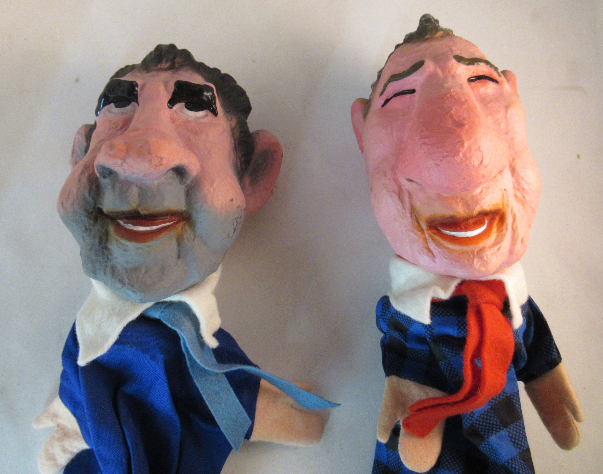 Pair of puppets - Nixon & Agnew