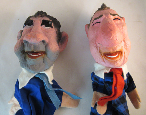 Pair of puppets - Nixon & Agnew