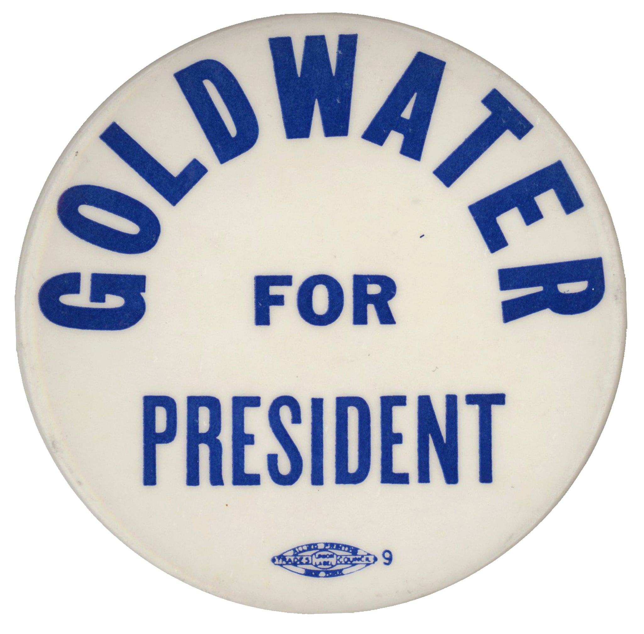 GOLDWATER FOR PRESIDENT  (3")