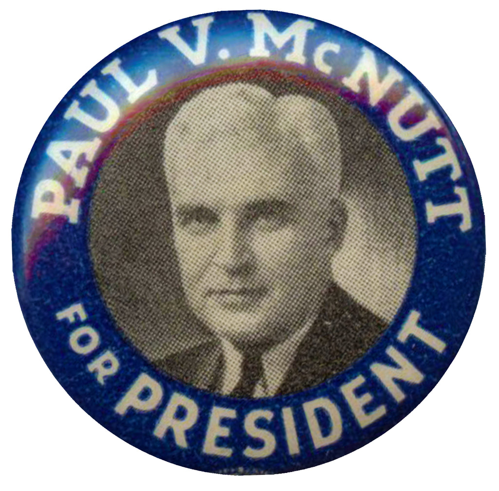 PAUL V. McNUTT FOR PRESIDENT