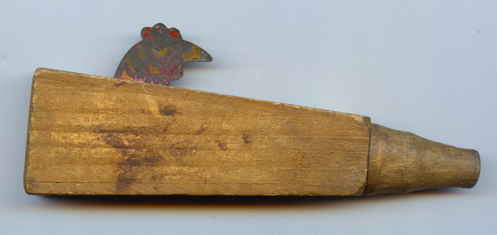 (Cleveland rooster campaign horn)