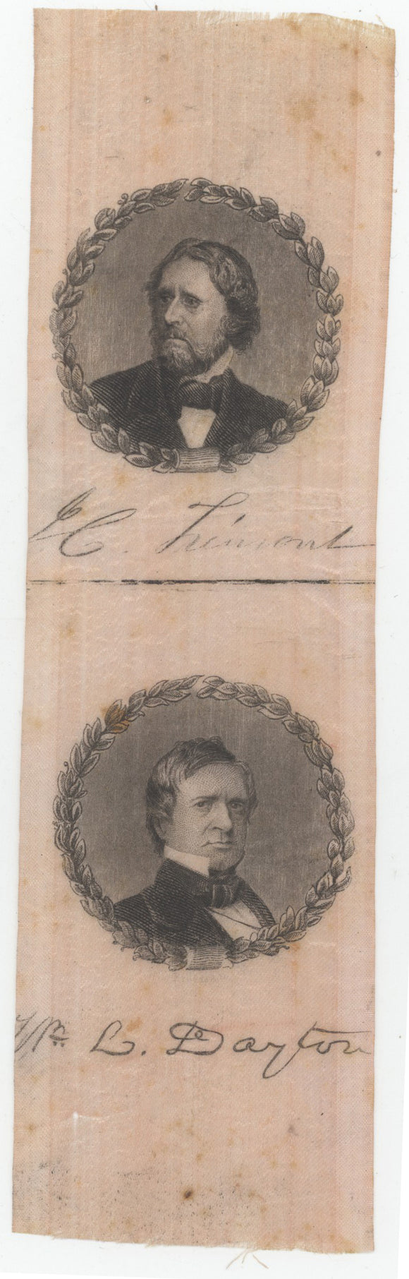 J.C. Fremont  Wm. L. Dayton