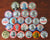 Collection of 49 different 3-4" Goldwater buttons